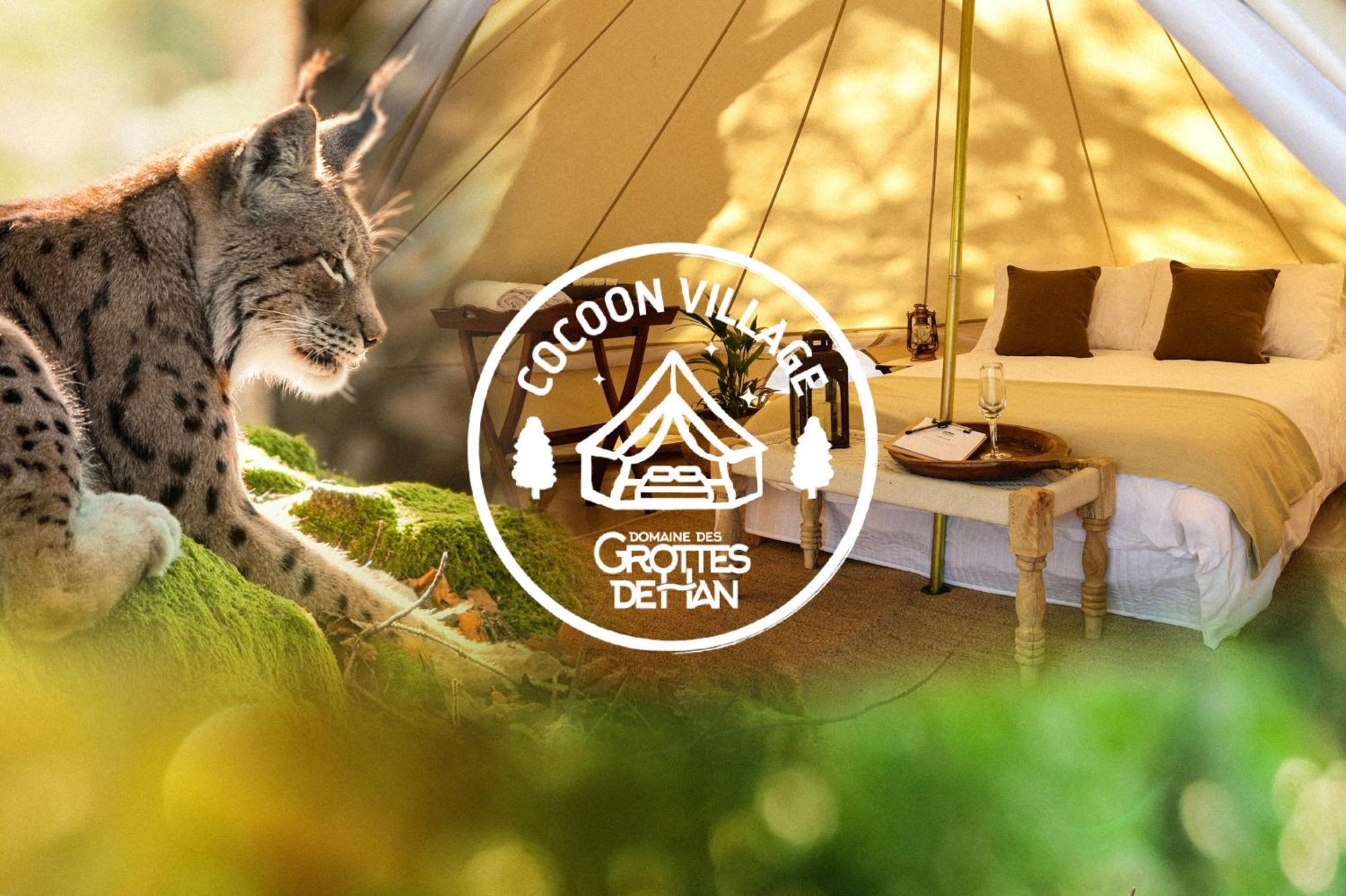 Cocoon Village - Glamping - Domaine Des Grottes De Han Rochefort Exterior foto
